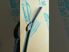 Lâmina de limpeza de automóveis de cor preta flexível e duradoura