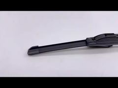 Lâmina de borracha de limpeza natural preta