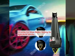 Limpeza de lâminas de limpadores de automóveis de 24 polegadas para veículos agrícolas