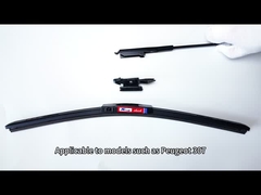 Flexibilidade Lâmina de limpeza de pára-brisas Lâmina de limpeza de automóveis resistente a arranhões