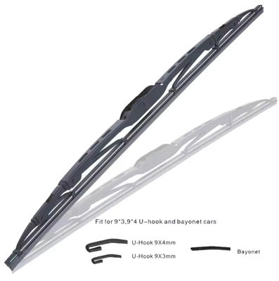 Limpador automático de borracha aerodinâmica elegante Limpador de tela de carro resistente a temperaturas extremas